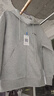 真維斯（Jeanswest）衛衣男款秋季320g重磅棉外套男士男生潮流字母拉鏈開(kāi)衫上衣 曬單實(shí)拍圖