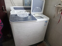 小天鵝（LittleSwan）雙桶雙缸洗衣機半自動(dòng) 12公斤大容量 強力去污 洗大件 節能 TP12S156 家電國家補貼20% 一級能效 曬單實(shí)拍圖