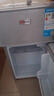 志高（CHIGO）小冰箱迷你小型家用冷藏冷凍兩用宿舍出租房用雙門(mén)辦公室電冰箱節能省電 【店長(cháng)推薦】48L銀色【三天約一度電】 曬單實(shí)拍圖