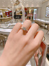 DR現貨光芒求婚鉆戒鉑金戒指BELIEVE結婚戒指女禮物紀念日節日禮物 【80%用戶(hù)選擇】現貨14分F色VS2 曬單實(shí)拍圖