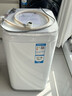 海爾（Haier）洗衣機小型全自動(dòng) 迷你嬰兒內衣洗 3KG高溫除菌超凈洗洗衣機租房一人 國家補貼15% XQBM30-R368 曬單實(shí)拍圖