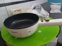 美的（Midea）電炒鍋不粘鍋一體插電多功能鐵鍋電炒鍋多功能一體2025新款炒菜鍋插電一體家用蒸煮煎炒多用途鍋 3.5L 【油溫紅燈提醒】HCG2571 曬單實(shí)拍圖