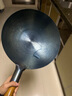榮事達（Royalstar）章丘手工鍛打鐵鍋圓底老式炒鍋無(wú)涂層不粘炒菜鍋燃氣灶無(wú)蓋32cm 曬單實(shí)拍圖