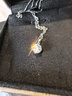 京東京造 星芒Pt950鉑金培育鉆石吊墜1克拉贈送S925銀鏈禮物送女友送老婆 曬單實(shí)拍圖