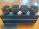 墨守 墨守 窯變陶瓷茶杯套裝復古主人杯單杯大號功夫茶具品茗杯粗陶個(gè)人杯客杯蓮蓬喝茶杯伴手禮禮盒裝 窯變粗陶主人杯-混裝四款 曬單實(shí)拍圖
