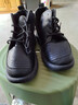 2025休閑時(shí)尚媽媽鞋防滑女士秋冬加絨馬丁靴平底短靴X-D905短靴 黑色 加絨 36 曬單實(shí)拍圖