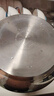 愛(ài)仕達(dá)（ASD）湯鍋 304不銹鋼蒸湯鍋 燉煮鍋加厚復(fù)底奶鍋 24CM燃?xì)怆姶艩t通用B1 曬單實(shí)拍圖