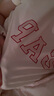 GAP女裝2025春季新款純棉發(fā)泡膠印logo短袖T恤常規(guī)休閑上衣727460 奶白色 M (165/84A) 亞洲尺碼 曬單實拍圖