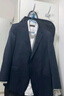 雅戈爾（YOUNGOR）西服男士050款上衣秋冬青年男套西上衣羊毛面料經(jīng)典西服 藏青 2XL 185/104A 曬單實(shí)拍圖
