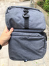 pack all旅行洗漱包男士出差洗漱用品收納包便攜干濕分離 大號黑灰色 曬單實(shí)拍圖