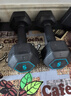 迪卡儂（DECATHLON）健身家用六角啞鈴黑色5公斤-4132385 曬單實(shí)拍圖
