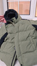 探路者（TOREAD）旗艦 兒童羽絨服男女中大童裝冬季款保暖防寒防風(fēng)外套 巖石綠 160 曬單實(shí)拍圖