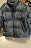坦博爾2025冬季新款時(shí)尚潮流百搭休閑立領(lǐng)拼接撞色面包服短款厚羽絨服男 山云黑 2XL 180/96A 曬單實(shí)拍圖