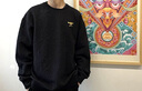 BOY LONDON【秋日極簡】潮牌秋季新品情侶款字母提花休閑衛(wèi)衣N03029 黑色 S 曬單實拍圖