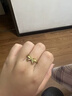 中國黃金（CHINA GOLD）蝴蝶結黃金戒指女士足金在逃公主指環(huán)新年節生日禮物送女朋友老婆 蝴蝶結戒指  約1g 圈號10 曬單實(shí)拍圖