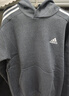 adidas休閑加絨加厚連帽衛衣套頭衫男裝秋冬阿迪達斯官方輕運動(dòng) 深麻灰   L 曬單實(shí)拍圖