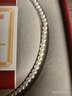 京潤珍珠項鏈念柔小米珠淡水真珍珠銀項鏈女送媽媽年輕款生日禮物 曬單實(shí)拍圖