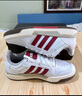 adidas ENTRAP美式校園風(fēng)運動(dòng)少年感復古籃球風(fēng)板鞋男女阿迪達斯 白色/紅色   42 曬單實(shí)拍圖