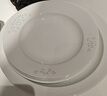 景德鎮（jdz）陶瓷玲瓏碗盤(pán)餐具整套家用簡(jiǎn)約白瓷餐具新婚禮物碗筷玉牡丹16頭 曬單實(shí)拍圖