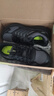 斯凱奇（Skechers）暮光鞋丨運動(dòng)跑鞋男女款高回彈輕質(zhì)吸震綁帶休閑鞋跑步鞋 男款-黑色/炭灰色/BKCC 42 曬單實(shí)拍圖