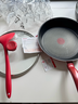 特福（Tefal）平底鍋家用牛排不粘煎鍋少油煙有鈦煎餅鍋電磁爐燃氣灶通用26cm 曬單實(shí)拍圖