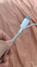 華為（HUAWEI）6A數據線(xiàn)充電線(xiàn) USBType-C轉USBType-C/線(xiàn)長(cháng)1.8m/高品質(zhì)線(xiàn)芯原裝 白色CC800 曬單實(shí)拍圖