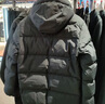 太平鳥(niǎo)男裝 【95%進(jìn)口鴨絨】連帽羽絨服冬面包服防寒短款排骨外套 15D暗影黑(闊型)第三批 XL 曬單實(shí)拍圖