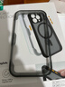 億色（ESR）適用蘋(píng)果15手機殼iphone15保護套磁吸殼硅膠軟邊超薄磨砂硬殼氣囊防摔鏡頭全包男女生半透黑 曬單實(shí)拍圖