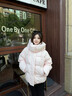ONLY2024冬季新款90白鴨絨減齡蓬松云朵感連帽羽絨服女|125423014 C38靜謐紫羅蘭 S 曬單實(shí)拍圖