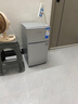 華寶小冰箱小型家用出租房用冷藏冷凍兩用一級能效節能省電迷你宿舍寢室辦公室二門(mén)電冰箱 萬(wàn)人推薦-48L銀色-三天約一度電 曬單實(shí)拍圖