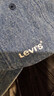Levi's【商場(chǎng)同款】李維斯男士美式刺繡時(shí)尚棒球帽D7589-0002 牛仔藍 均碼 OS 曬單實(shí)拍圖