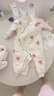 童泰秋冬1-18月嬰兒男女連體衣TS33D499-DS 米白 80cm 曬單實(shí)拍圖