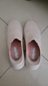 斯凱奇（SKECHERS）閃穿鞋GO WALK7女鞋秋季懶人一腳蹬健步鞋平底通勤布鞋125240 曬單實(shí)拍圖