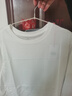 貓人（MiiOW）秋季純棉長(zhǎng)袖t恤男春秋季純色圓領(lǐng)內(nèi)搭衣服寬松休閑打底衫 曬單實(shí)拍圖