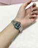 瑞士認證Longines浪琴手表女士全自動(dòng)機械表簡(jiǎn)約時(shí)尚鎢鋼專(zhuān)用女表 本色藍面 曬單實(shí)拍圖