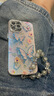 捷思碼藍光水鉆蝴蝶適用蘋(píng)果15pro max手機殼iphone13腕帶鏈條11新款12感小眾14promax網(wǎng)紅保護套 藍光水鉆蝴蝶+單殼 iPhone 16 曬單實(shí)拍圖