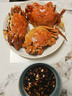 [鮮活凈重]大閘蟹殘蟹螃蟹公母特大滿(mǎn)黃滿(mǎn)膏鮮活到家性?xún)r(jià)比超高 4兩左右公配3兩左右母1.5斤約6只 曬單實(shí)拍圖