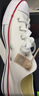 匡威（Converse）男鞋女鞋經(jīng)典低幫復古休閑百搭情侶運動(dòng)帆布鞋 101000 All Star白色 40 曬單實(shí)拍圖