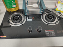 SUNPUNR蘇泊燃氣灶天然氣液化氣灶煤氣灶家用猛火5.2kw雙灶一級節能省氣灶具增壓直噴臺嵌兩用廚房免開(kāi)孔 【熱銷(xiāo)Top】雙旋猛火+防風(fēng)聚焰+納米防爆玻璃 天然氣（管道） 曬單實(shí)拍圖