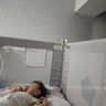 寶之軒床圍欄床上護欄嬰兒童床擋板寶寶防摔護欄垂直升降 【無(wú)縫設計】皇冠熊 2m 單面裝 曬單實(shí)拍圖
