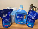 藍月亮洗衣液12斤套裝：亮白增艷薰衣草3kg瓶+1kg袋*3 曬單實(shí)拍圖