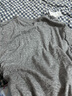 優(yōu)衣庫男裝女裝柔軟圓領(lǐng)T恤/休閑長(cháng)袖上衣25秋冬新款479783 04 煙灰色 L /175/100A 曬單實(shí)拍圖