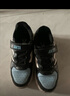 安踏兒童運動(dòng)鞋男大童魔術(shù)貼低幫校園小白鞋輕松板鞋A12448088 曬單實(shí)拍圖