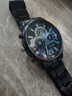 dsds高顏值新款非男士機械表不銹鋼帶商務(wù)腕表夜光日歷男表全自動(dòng)男士 黑帶黑面銀針 曬單實(shí)拍圖