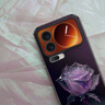 迷炫適用小米17PROMAX手機殼XIAOMI17pro手機保護套女生新款幻晶玫瑰時(shí)尚鏡頭全包防摔超薄素皮殼 【幻晶玫瑰紫】立體浮雕+全包防摔+黑色 小米 17 Pro Max 曬單實(shí)拍圖