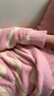 有棵樹(shù)【成毅同款】女士睡衣女半邊絨防螨秋冬2025新款家居服情侶套裝男 曬單實(shí)拍圖