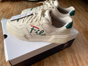 斐樂(lè )易烊千璽同款|斐樂(lè )官方男鞋CAMPUS復古板鞋2025春季新款休閑鞋 泡沫白-WG 42 曬單實(shí)拍圖