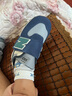 NEW BALANCE0-4歲男女童魔術(shù)貼格雷系灰學(xué)步鞋574GR 曬單實(shí)拍圖