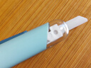 得力(deli)筆型陶瓷美工刀 可插筆筒 圓角安全刀頭 快遞開(kāi)箱刀 創(chuàng  )意便攜裁紙刀 藍色TD261 曬單實(shí)拍圖