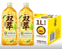 統一雙萃檸檬茶1L*2瓶*8瓶 整箱裝 鴨屎香風(fēng)味檸檬茶 1L8瓶1箱鴨屎香檸檬茶 曬單實(shí)拍圖